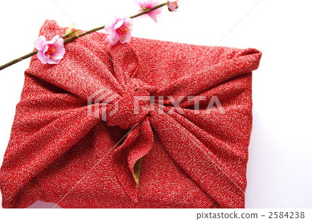 Furoshiki包裹和梅花 Furoshiki包裹和梅花 2584238