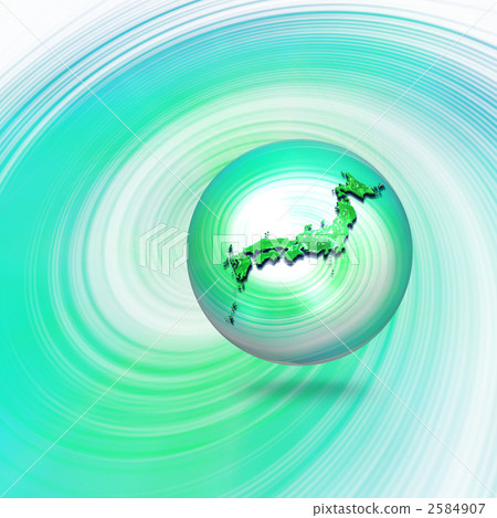 Japan map / Earth of the Japanese Archipelago 2584907