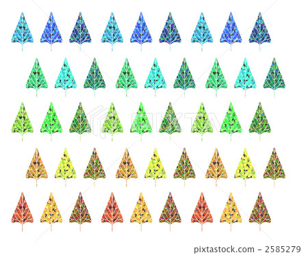 trees, background, four seasons 2585279