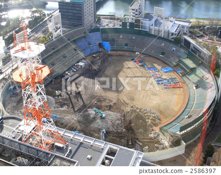 Old Hiroshima Municipal Baseball staging Old Hiroshima Municipal Baseball staging 2586397