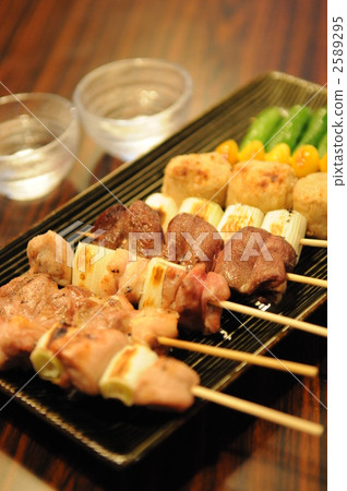 日式烤雞串 日本料理 日式料理 2589295