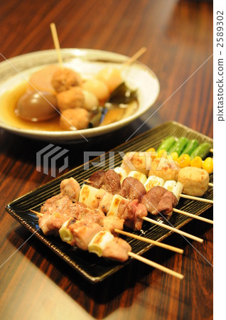 關東煮 日式烤雞串 日本料理 2589302