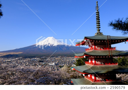 fuji mountain, fuji-san, fujisan 2590579