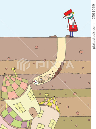 A ground house 2591069