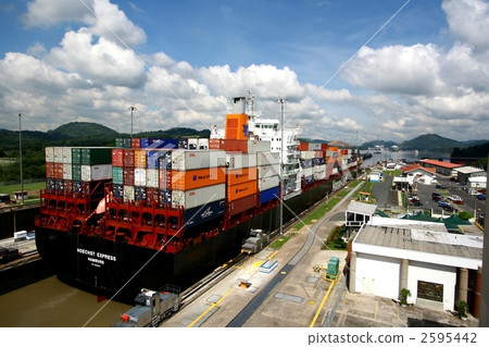 latin america, handling cargo, container ship 2595442
