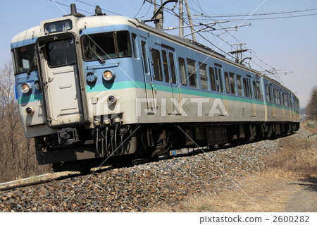 jr shinonoi line, train, electric train 2600282