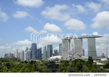 Singapore Marina Bay Skyline 2604949