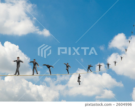 tightrope walking, balancing act, balancing 2604996