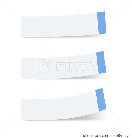 Sticky note heading blue (with solid color) 2606622