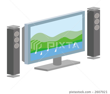 電視屏幕 液晶電視 高清晰度電視 2607021