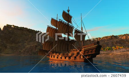 水手 帆船 船舶 2607439