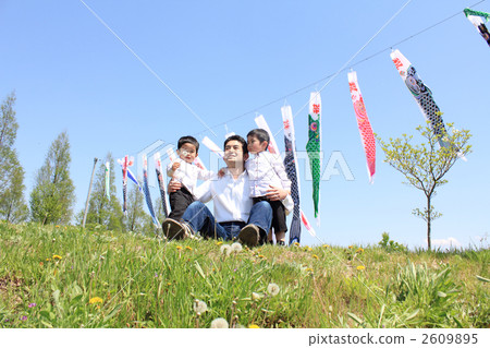Koinobori and fathers Koinobori and fathers 2609895