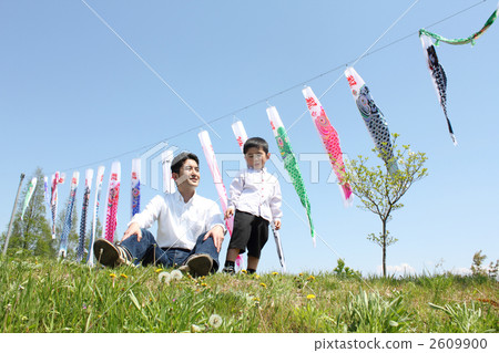 Koinobori and fathers Koinobori and fathers 2609900