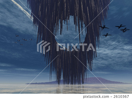 幻覺世界（奇怪的岩石的窗簾） 2610367