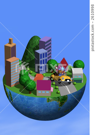 Aerial city Aerial city 2610998