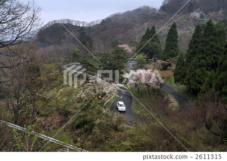 Hair Pin Curve Stock Photo 2611315 Pixta