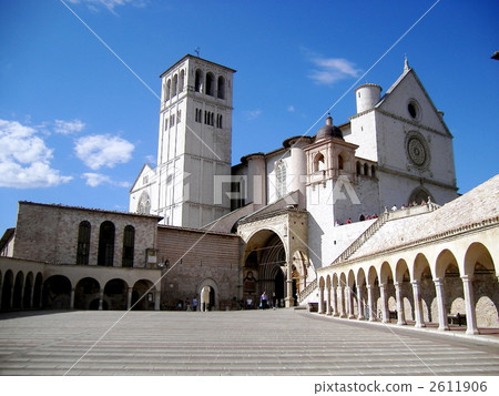 Italy Assisi San Francesco Cathedral Italy Assisi San Francesco Cathedral 2611906