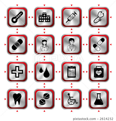 醫療圖標集 2614232
