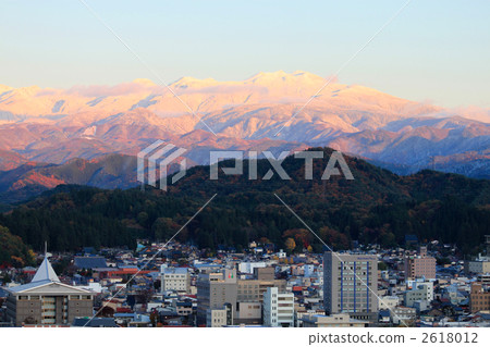 Norikura dune of dusk desired from Takayama 1 2618012