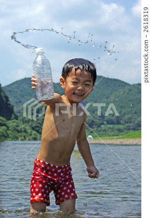 在水里玩 戲水 兒童 2618319