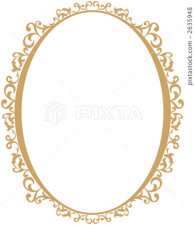 Decorative frame classic object - Stock Illustration [2635948] - PIXTA