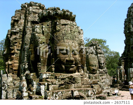 （柬埔寨）吳哥·湯姆遺址（巴戎寺） 2637511