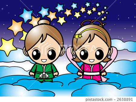 Tanabata (boy & girl) Tanabata (boy & girl) 2638891