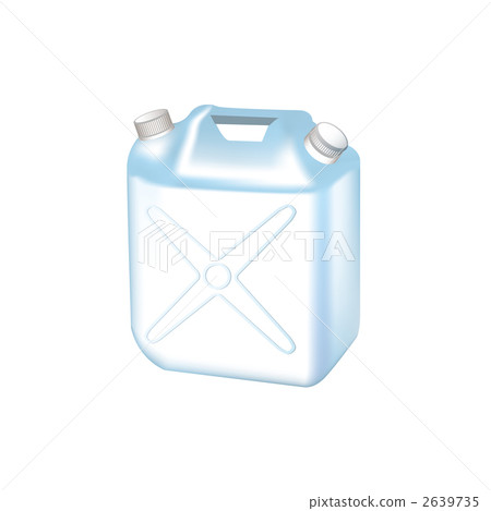 Illustration of a white poly tank Illustration of a white poly tank 2639735