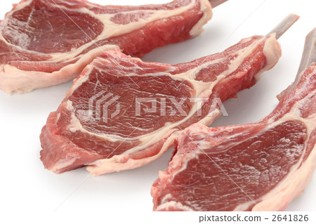 Lamb chops raw meat 2641826