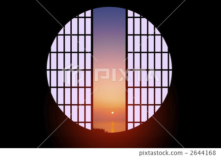 日式圓形窗 2644168