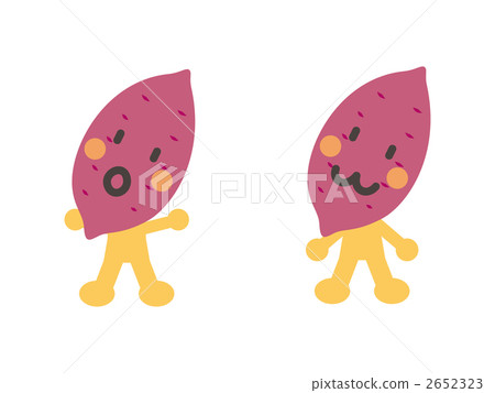 Vegetable character (sweet potato) Vegetable character (sweet potato) 2652323