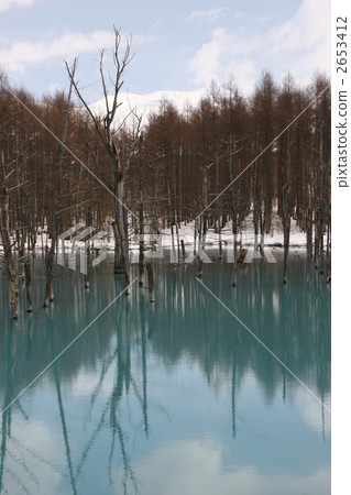 blue pond, aoiike, pond 2653412