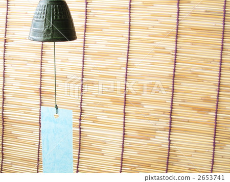 Sudare and Furin (Nanbu Ironware) [Natural taste copy space] 2653741