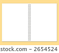 Note Spread plain spring (Background: Orange) 2654524