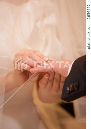 exchange rings, bridal couple, bride and groom 2656332