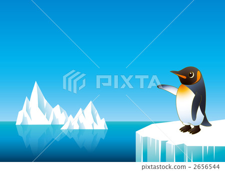 Iceberg and King Penguin Horizontal right wing 2656544