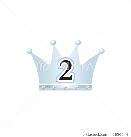 Illustration of the second largest crown 2656644