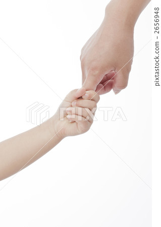 Parent and child connecting hands Parent and child connecting hands 2656948