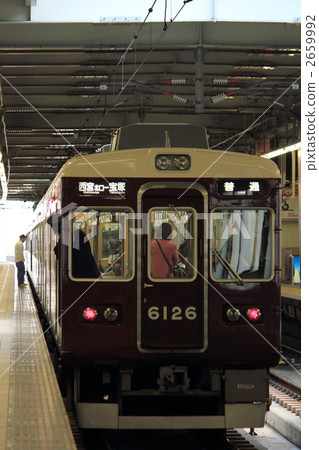 Hankyu Train Imazu Line 2659992