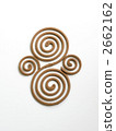 It is a mosquito coil, a tray dyed pattern 2662162