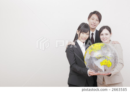 business woman, businesswoman, foreign language 2663585