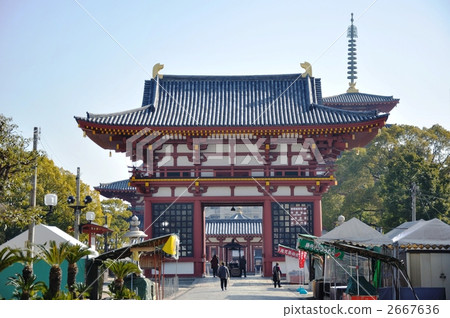 Shitennoji-west gate Shitennoji-west gate 2667636