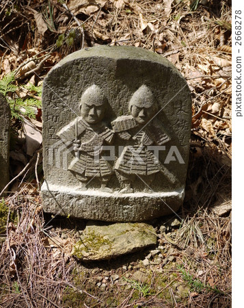 Stone and Shrine Buddha group at Shinagawa Pass 2668278