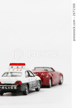 跑車和警車[微型車] 2671388