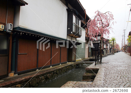 Hida Kagawa River White Wall Floor Street 2672698