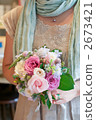 多彩的婚禮花束 2673421