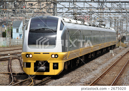 E653特快列車新鮮日立 2675020