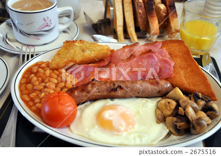 english breakfast, breakfast, deep-fried bread 2675516