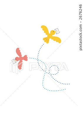 信件 鳥兒 鳥 2676246