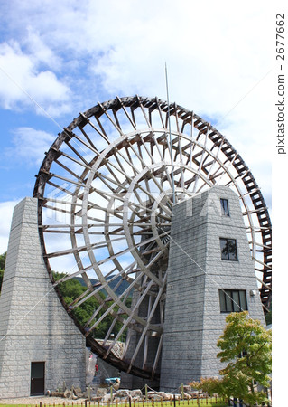 山岡的一家大型水磨坊 山岡的一家大型水磨坊 2677662
